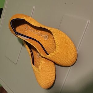 Rothy's the flat in Lemondrop Size 6.5